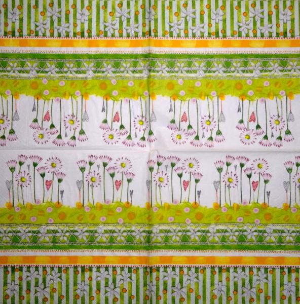 033 Gänseblümchen - 3-ply - (blue) - Ihr